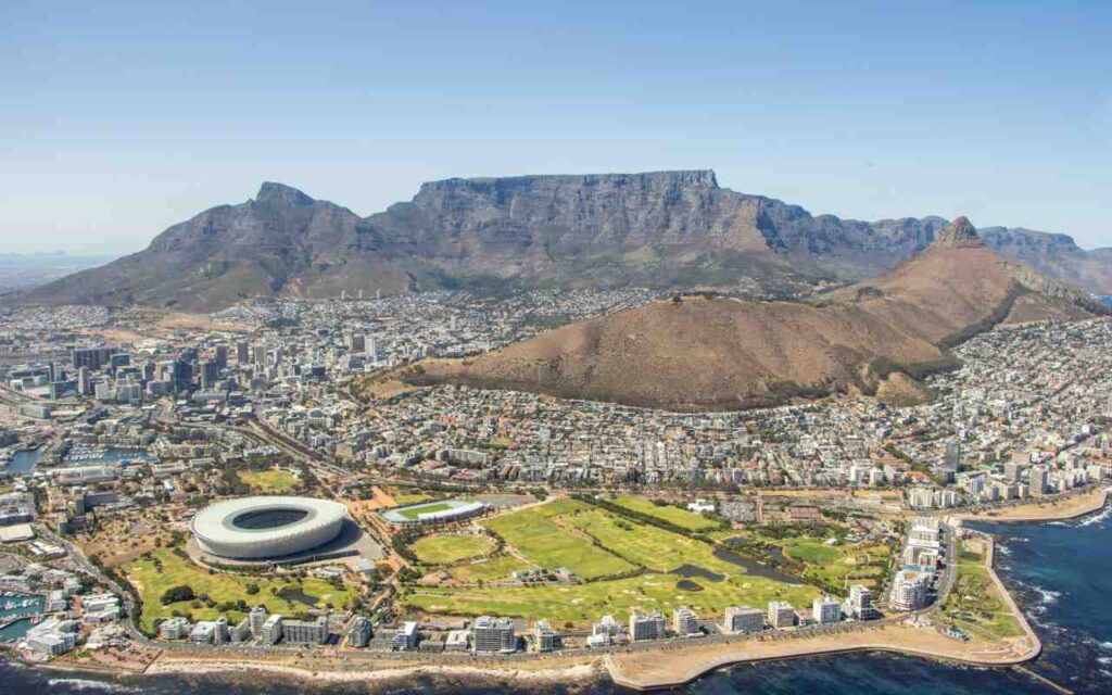 Table Mountain in Cape Town